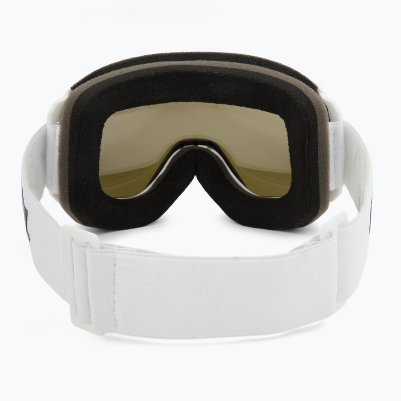 Skibrille Bliz Rave matt white/brown pink 3