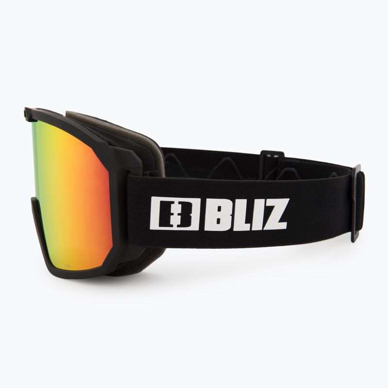 Skibrille Bliz Rave matt black/brown red 4