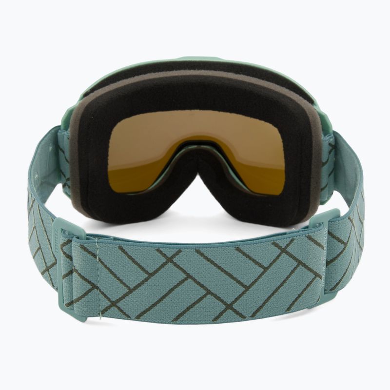 Skibrille Bliz Rave matt green/brown blue 3