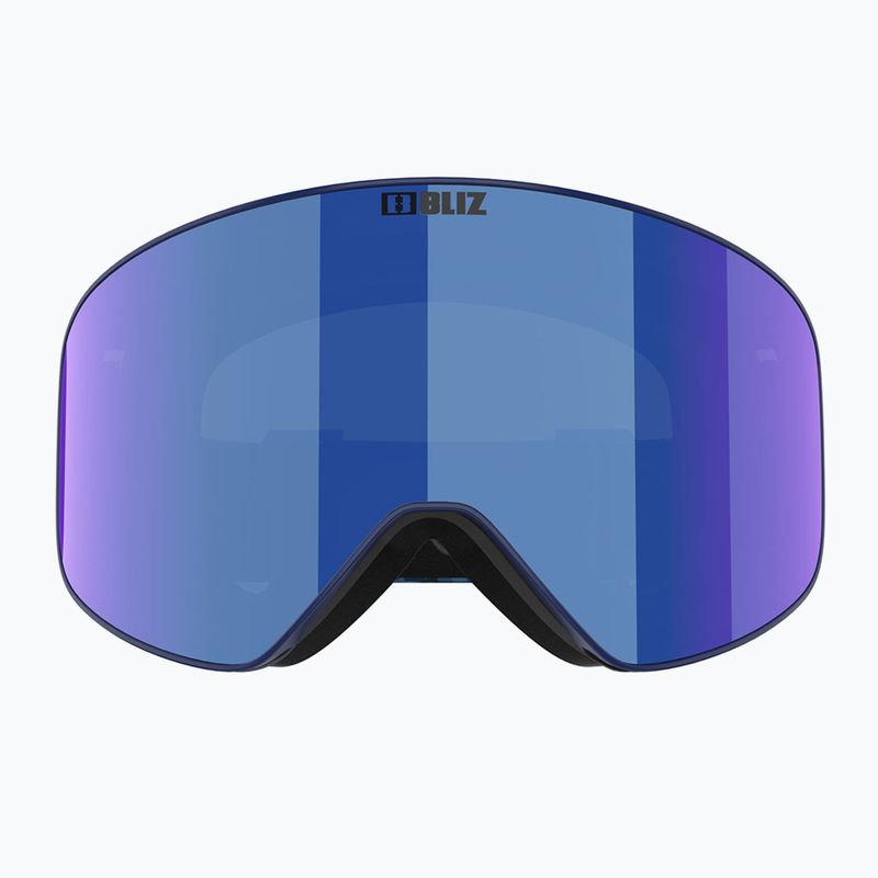 Skibrille Bliz Flow matte blue/brown blue 2