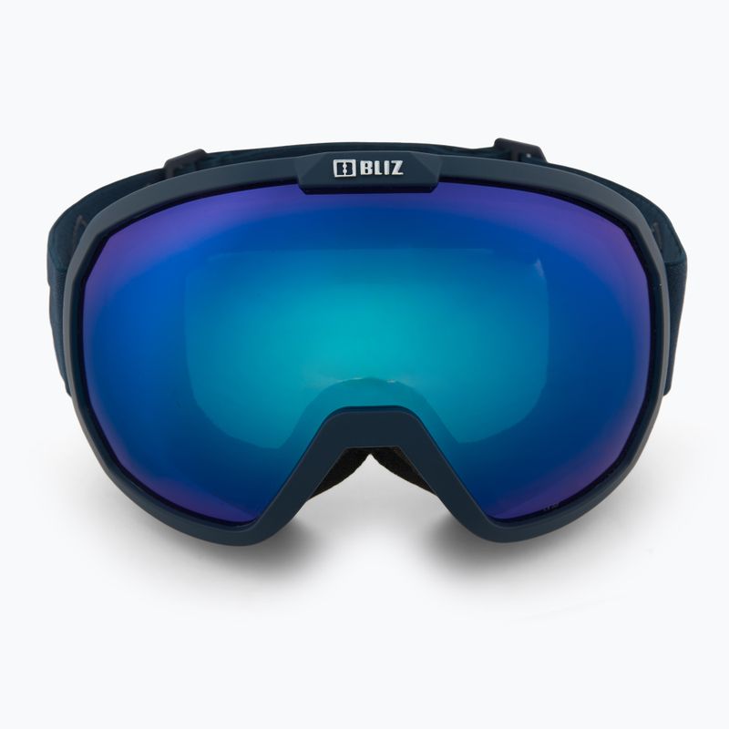 Skibrille Bliz Charge OTG matt dark blue/brown blue 2