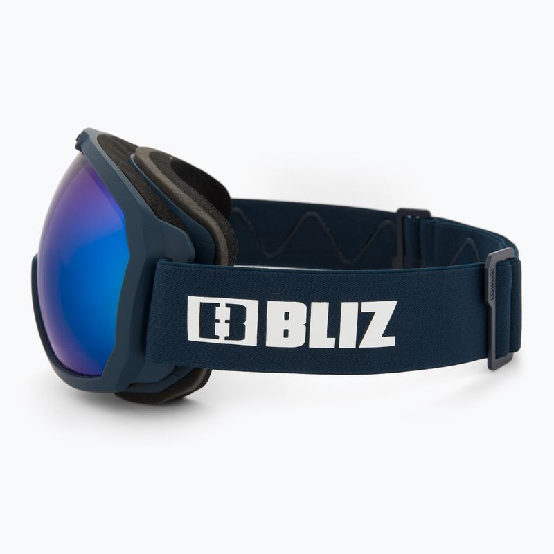 Skibrille Bliz Charge OTG matt dark blue/brown blue 4