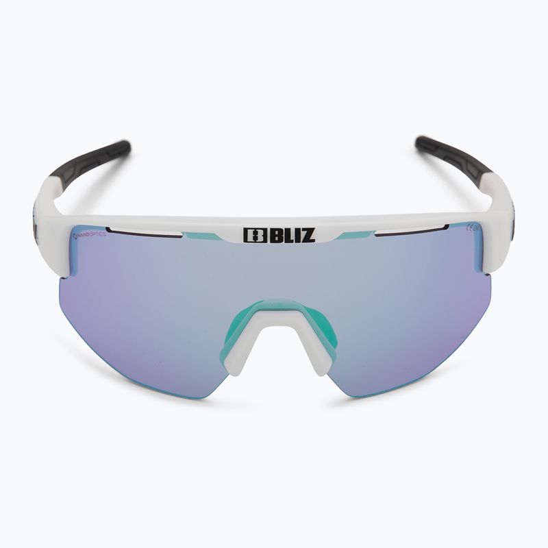 Sonnenbrille Bliz Matrix Small Nano Optics Nordic Light matt white/begonia/violet blue 3