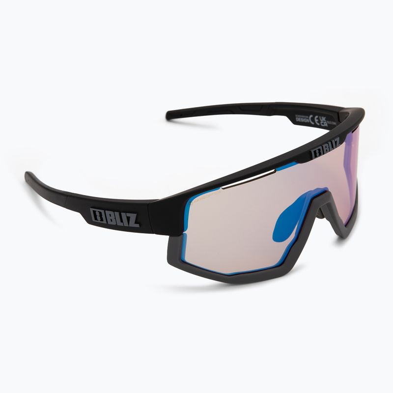 Sonnenbrille Bliz Fusion Small Nano Optics Nordic Light matt black/coral/orange blue 2