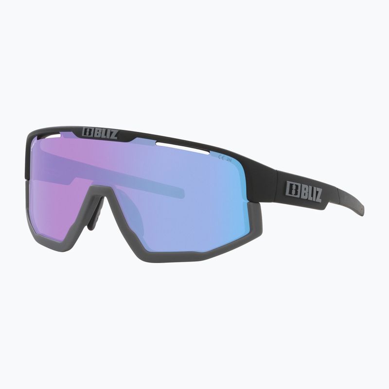 Sonnenbrille Bliz Fusion Small Nano Optics Nordic Light matt black/begonia/violet blue