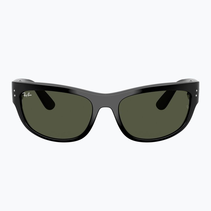 Sonnenbrille Ray-Ban Mega Balorama black/green g-15 2