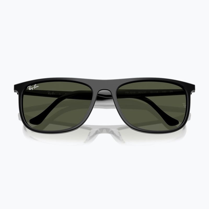 Sonnenbrille Ray-Ban RB2216 black/green 3