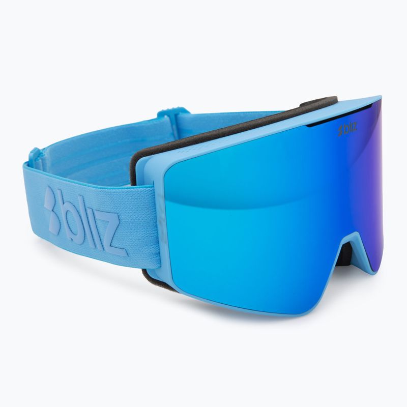 Skibrille Bliz G001 matte blue/brown/blue multi