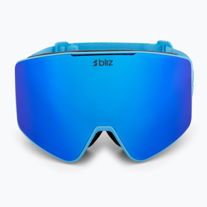 Skibrille Bliz G001S matte blue/brown/blue multi 2