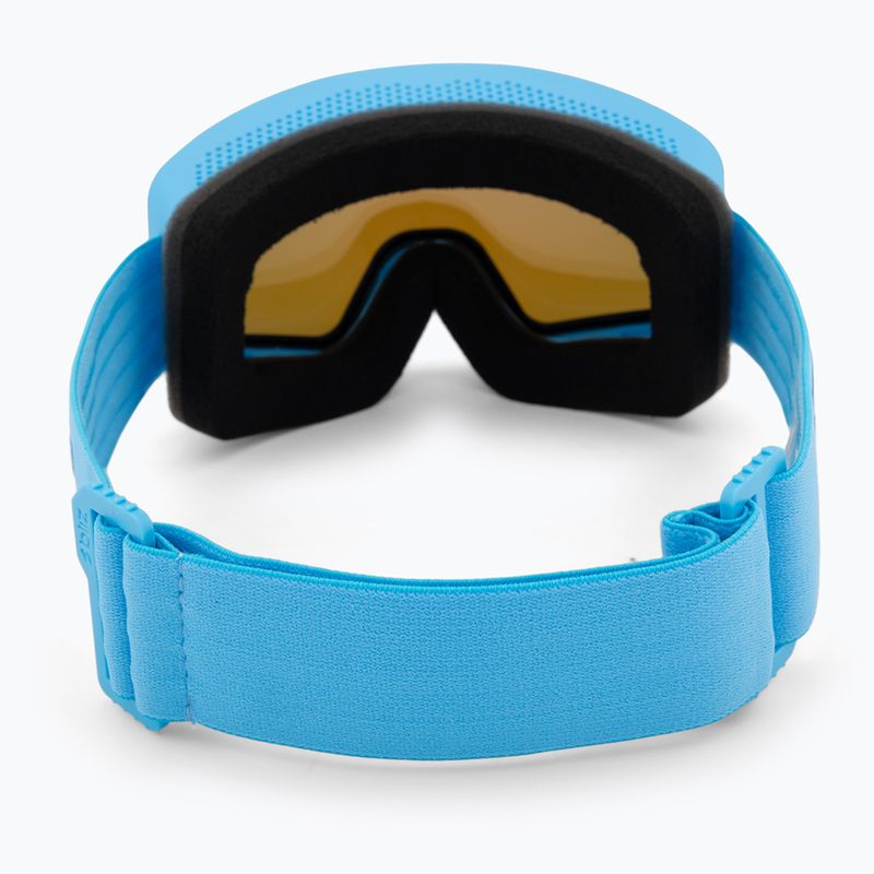 Skibrille Bliz G001S matte blue/brown/blue multi 3