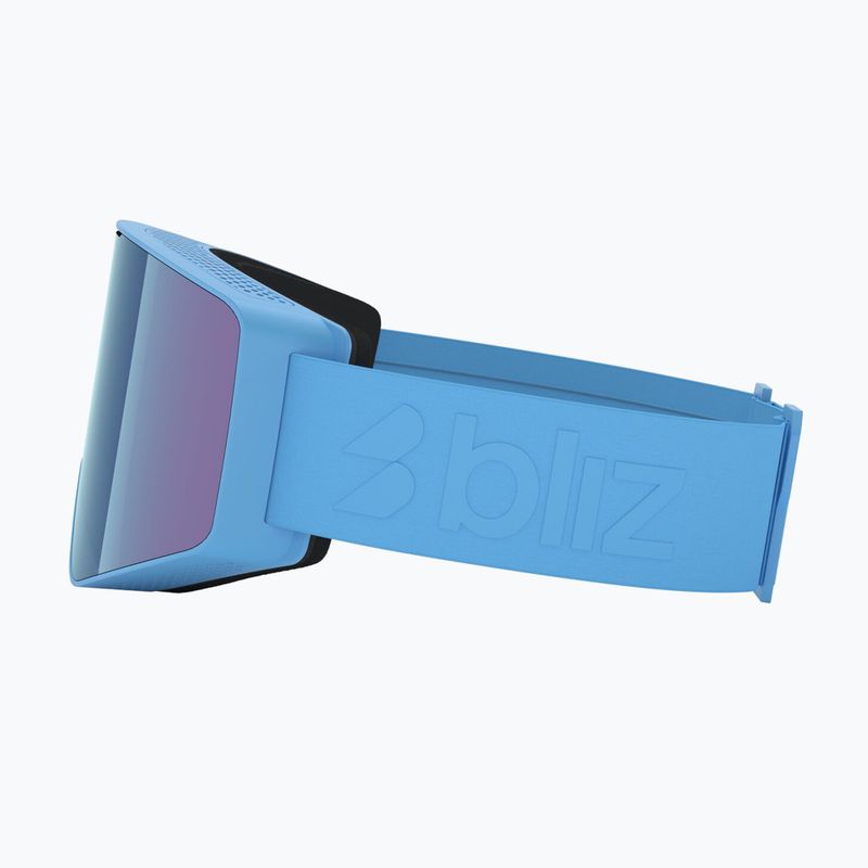Skibrille Bliz G001S matte blue/brown/blue multi 9