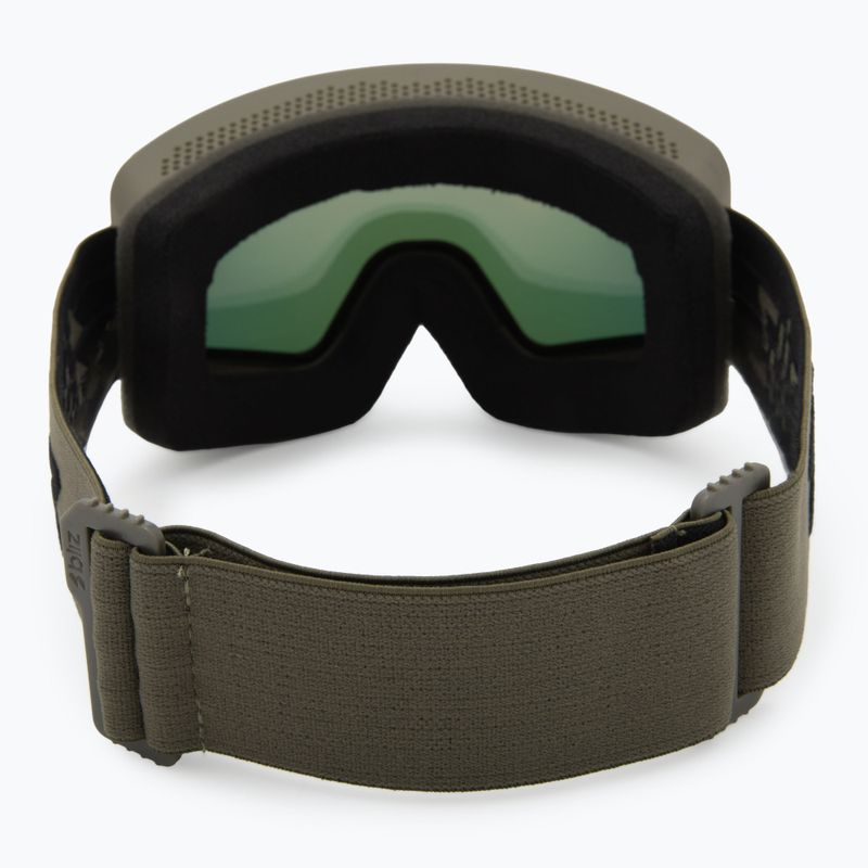 Skibrille Bliz G001 matte camo green/brown/red multi 3