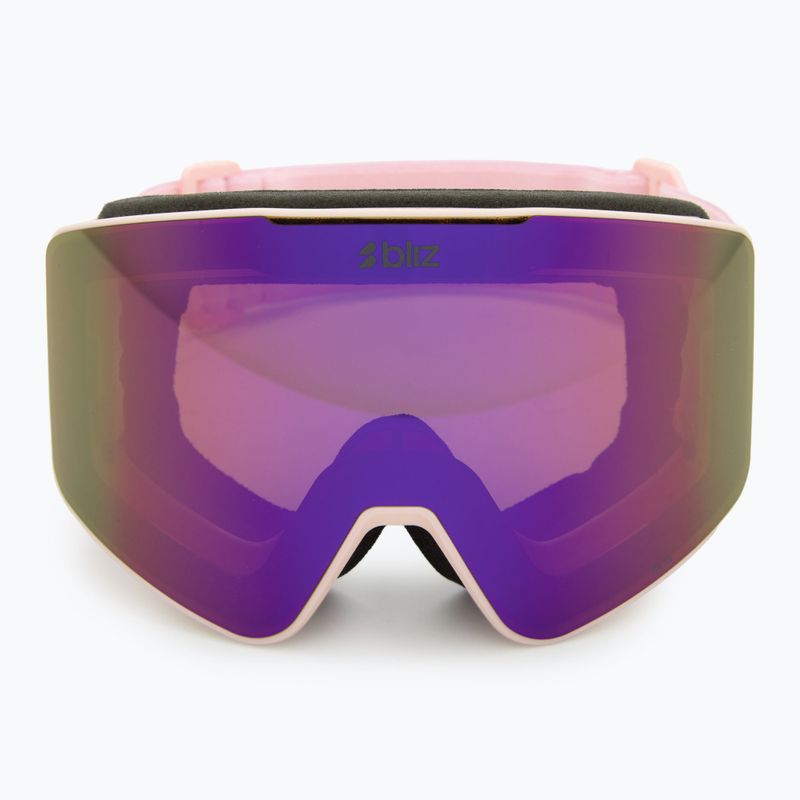 Skibrille Bliz G001S matte pink/brown/pink multi 2