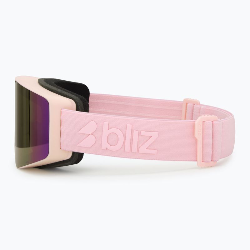 Skibrille Bliz G001S matte pink/brown/pink multi 4