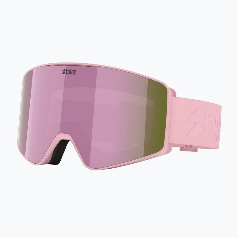 Skibrille Bliz G001S matte pink/brown/pink multi 5