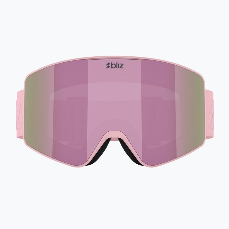 Skibrille Bliz G001S matte pink/brown/pink multi 6