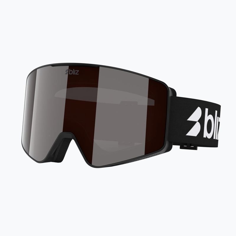 Skibrille Bliz G001 matte black/orange/silver mirror 5