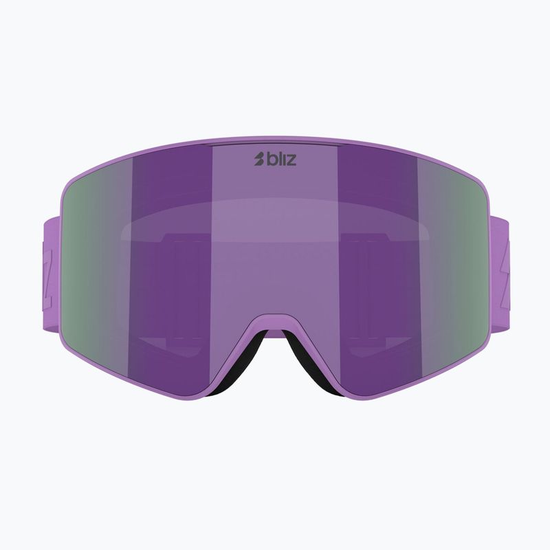 Skibrille Bliz G001S matte purple/brown/purple multi 7