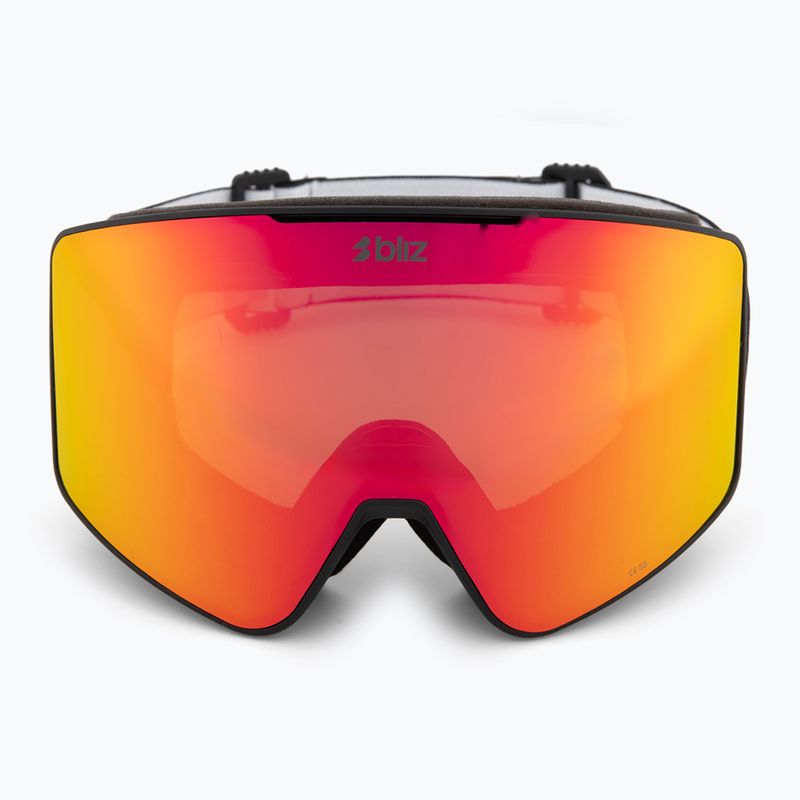 Skibrille Bliz G001 matte black/brown/red multi 2
