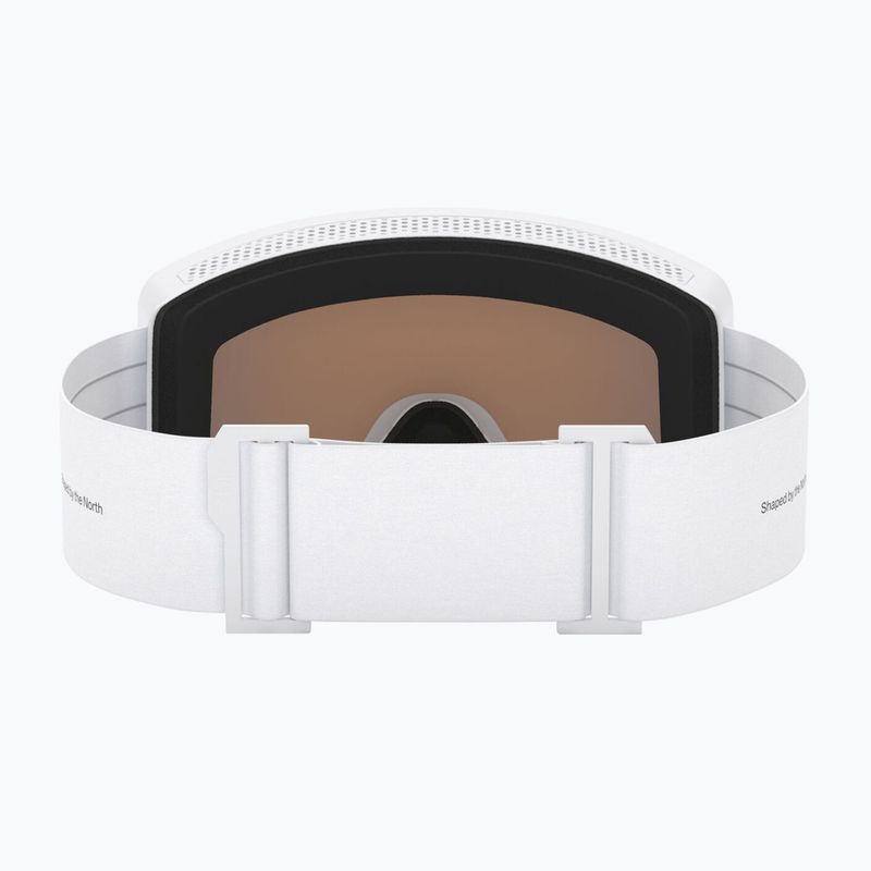 Skibrille Bliz G001 matte white/non orange/blue multi 3