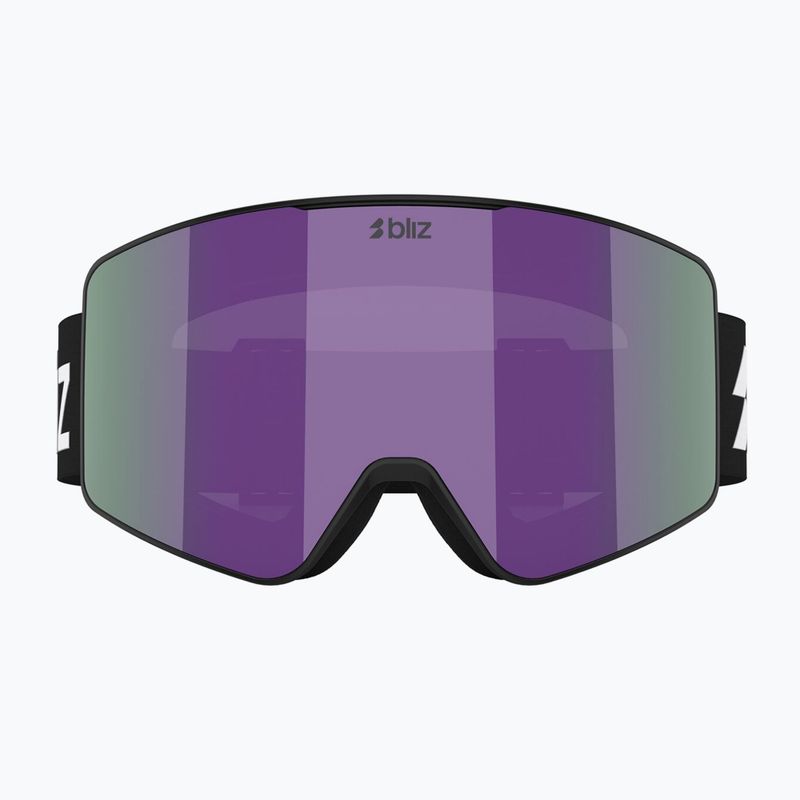 Skibrille Bliz G001S matte black/brown/purple multi 7