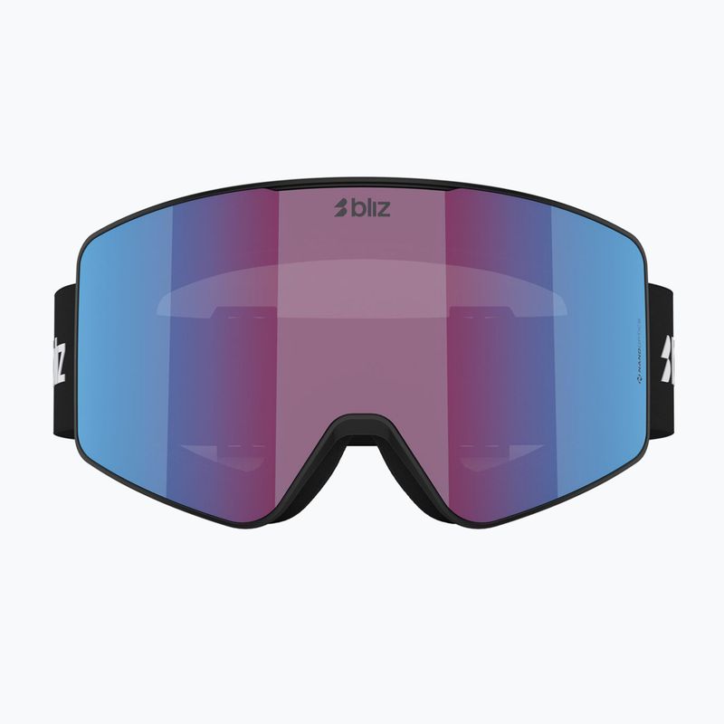 Skibrille Bliz G001 matte black/non violet/blue multi 7