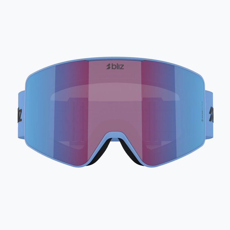 Skibrille Bliz G001 matte blue/non violet/blue multi 7