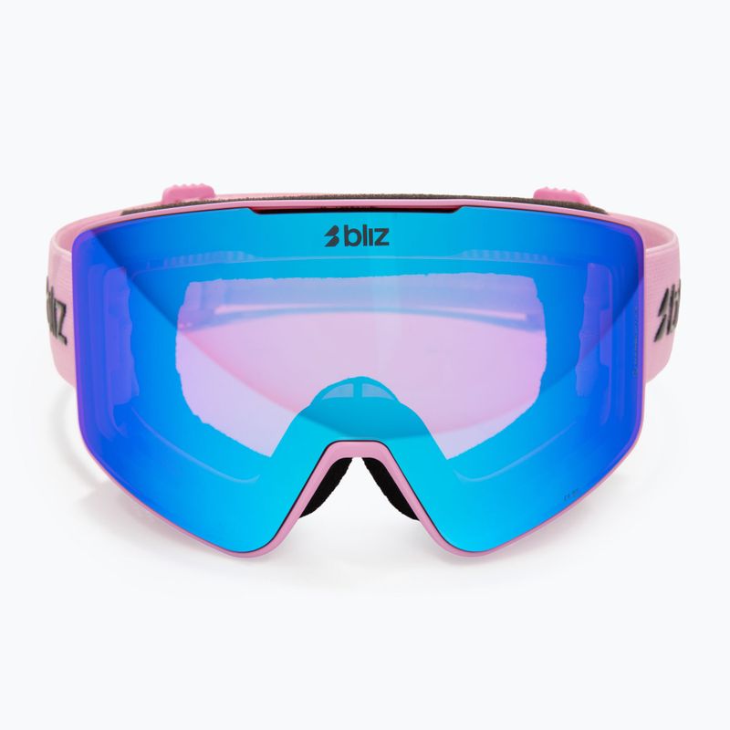 Skibrille Bliz G001S matte pink/neon violet/blue multi 2