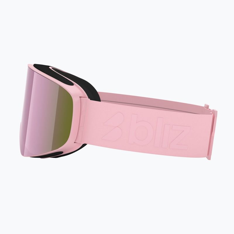 Skibrille Bliz Flow matte pink/brown/pink multi 4