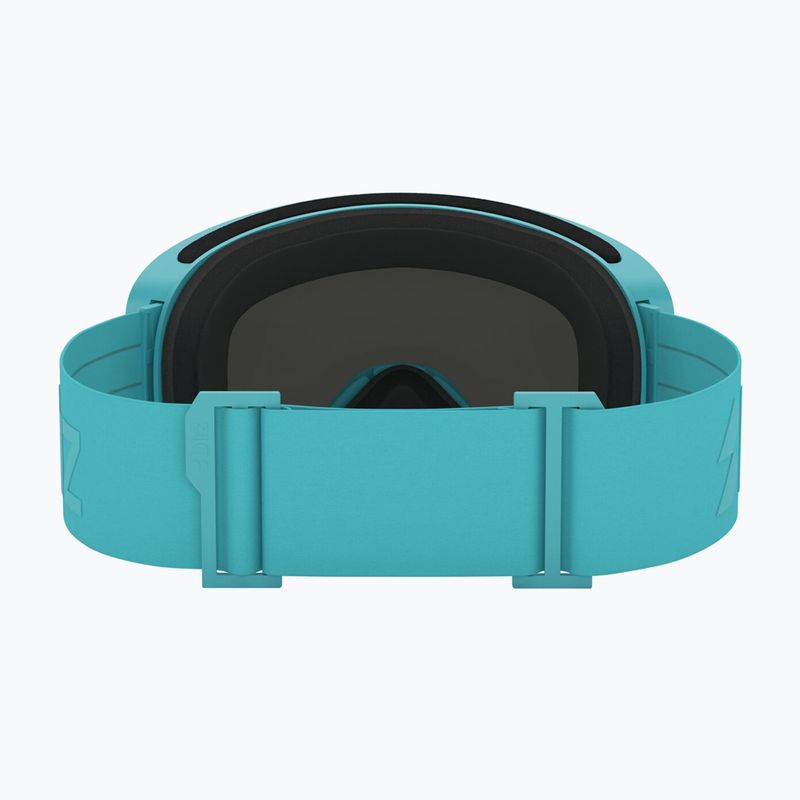 Skibrille Bliz Flow matte turquoise/brown/green multi 3