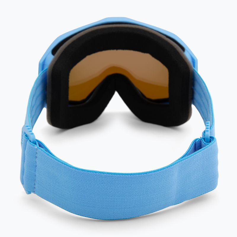 Skibrille Bliz Liner matte blue/brown/blue multi 3