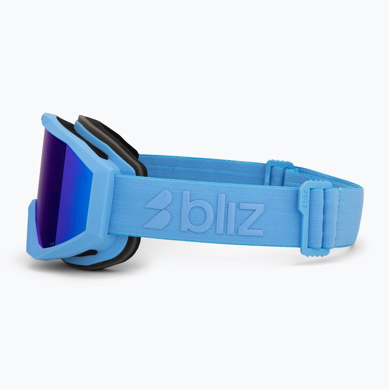 Skibrille Bliz Liner matte blue/brown/blue multi 4