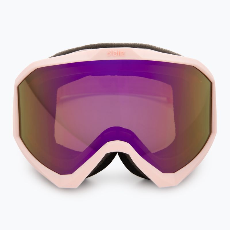 Skibrille Bliz Liner matte pink/brown/pink multi 2