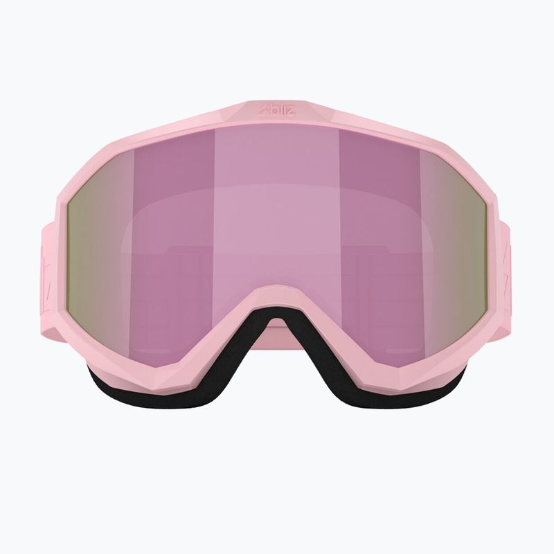 Skibrille Bliz Liner matte pink/brown/pink multi 7