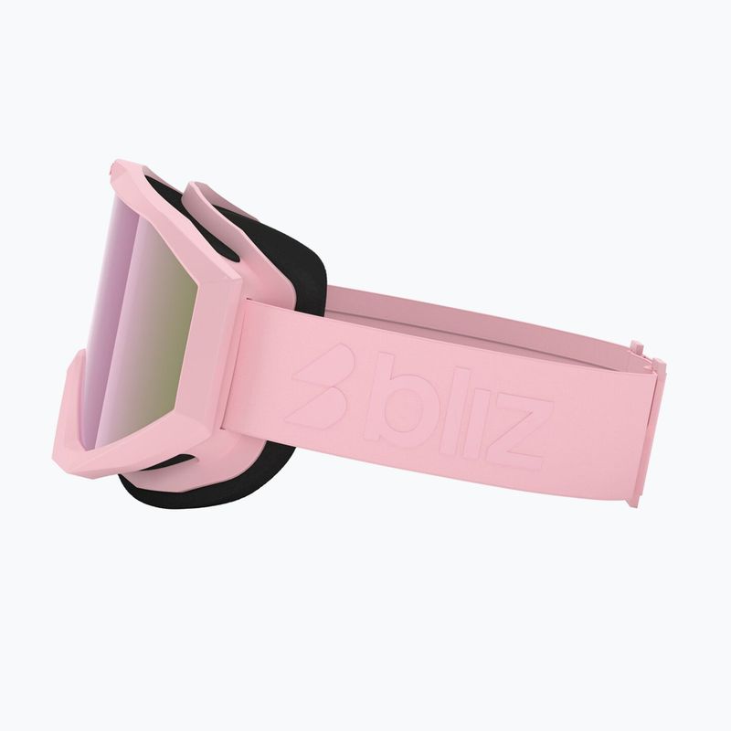 Skibrille Bliz Liner matte pink/brown/pink multi 9