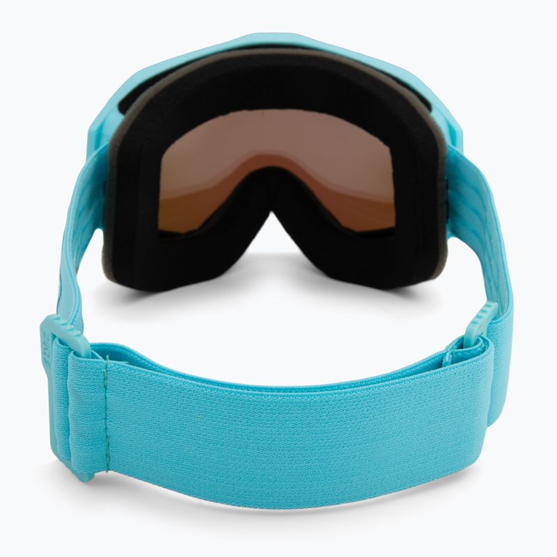 Skibrille Bliz Liner matte turquoise/brown/green multi 3