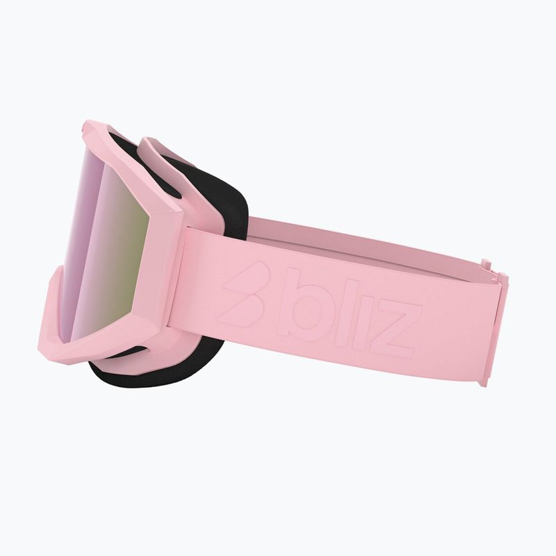Kinder-Skibrille Bliz Liner Jr matte pink/brown/pink multi 4