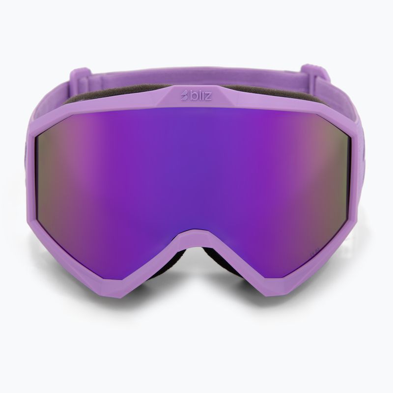 Kinder-Skibrille Bliz Liner Jr matte purple/brown/purple multi 2