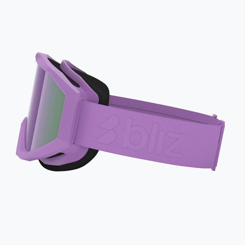 Kinder-Skibrille Bliz Liner Jr matte purple/brown/purple multi 8