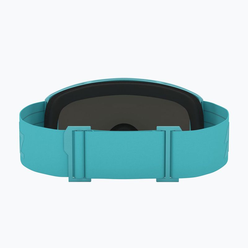 Skibrille Kinder Bliz Pixie Jr matte turquoise/brown/green multi 3