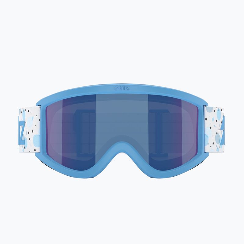 Skibrille Kinder Bliz Pixie Jr matte blue/brown/blue multi 2