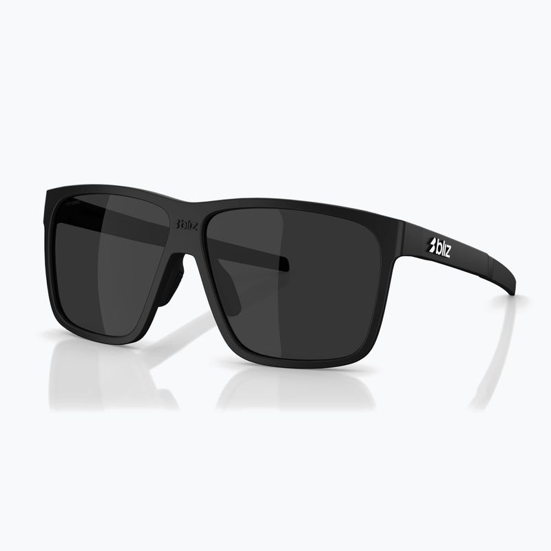 Bliz A001 mattschwarz/rauchfarben Sonnenbrille
