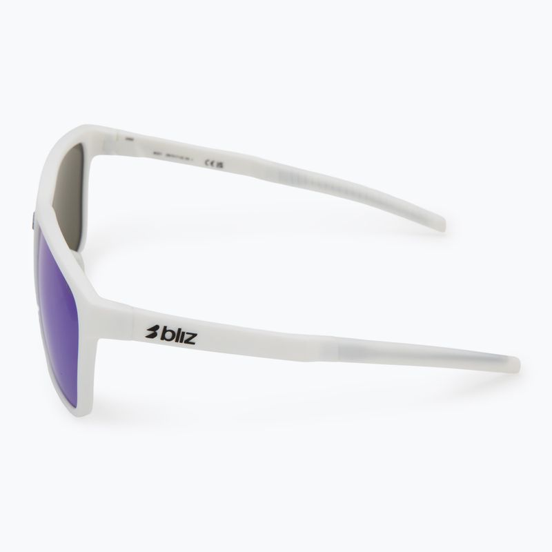 Bliz A001 matte weiß/grau blau multi Sonnenbrille 4