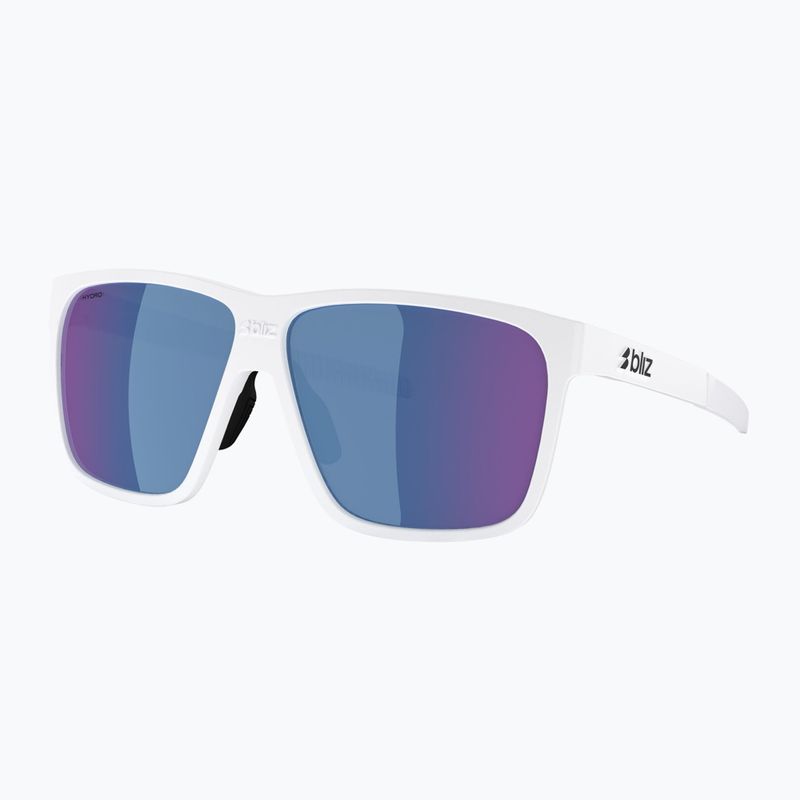 Bliz A001 matte weiß/grau blau multi Sonnenbrille