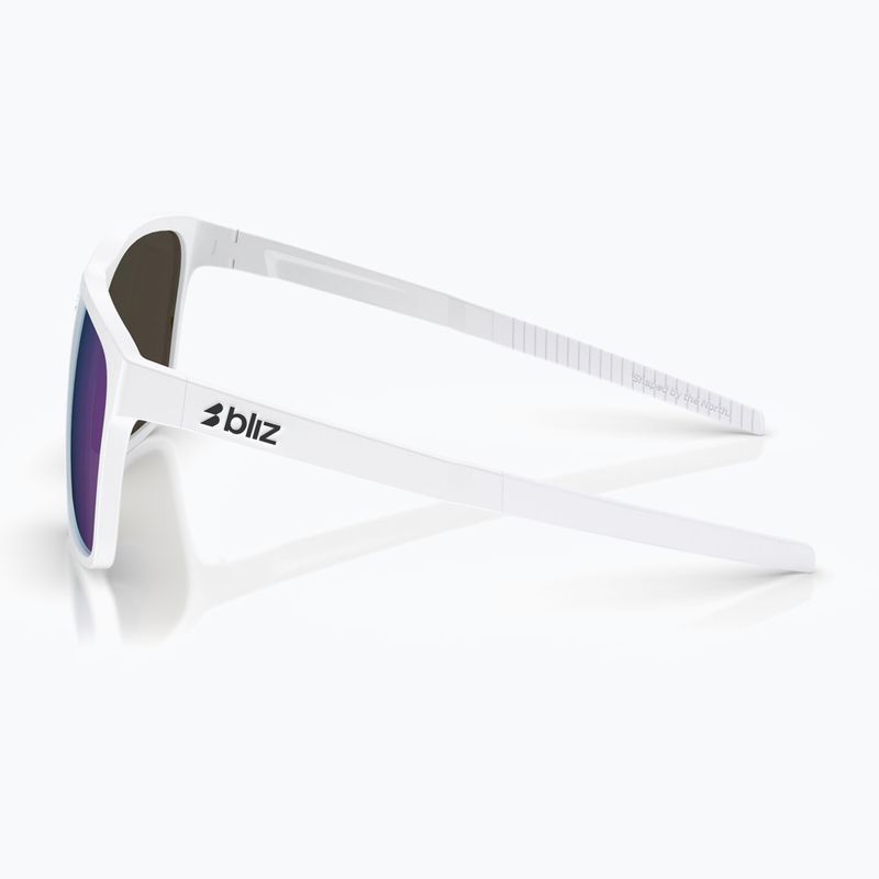 Bliz A001 matte weiß/grau blau multi Sonnenbrille 5