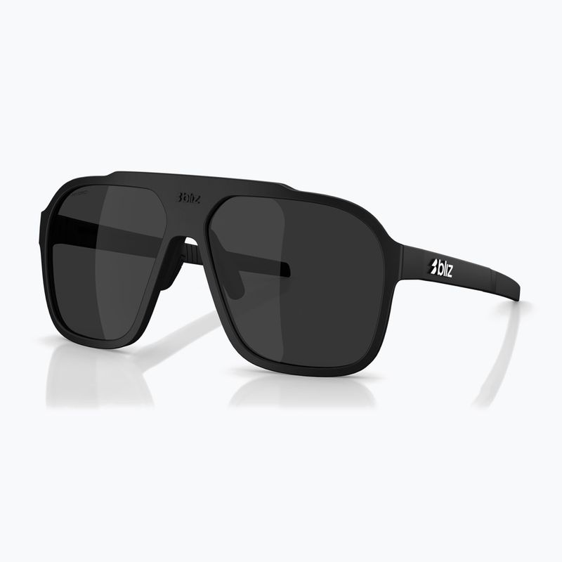 Bliz A002 mattschwarz/rauchfarben Sonnenbrille