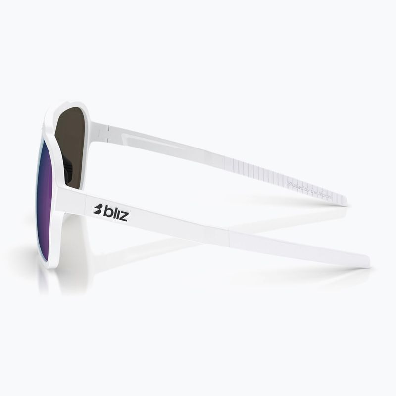 Bliz A002 matte weiß/grau blau multi Sonnenbrille 5
