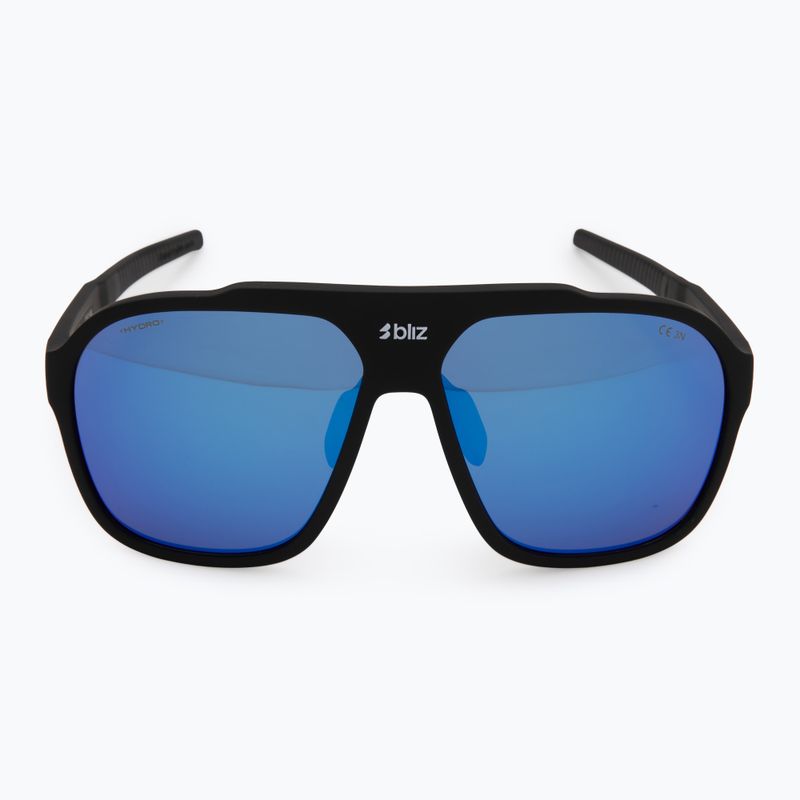 Bliz A002 mattschwarz/grau-blau Multi-Sonnenbrille 3