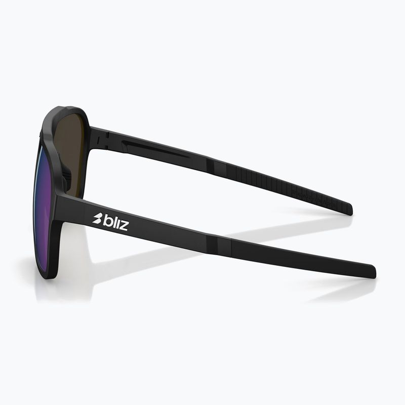 Bliz A002 mattschwarz/grau-blau Multi-Sonnenbrille 5