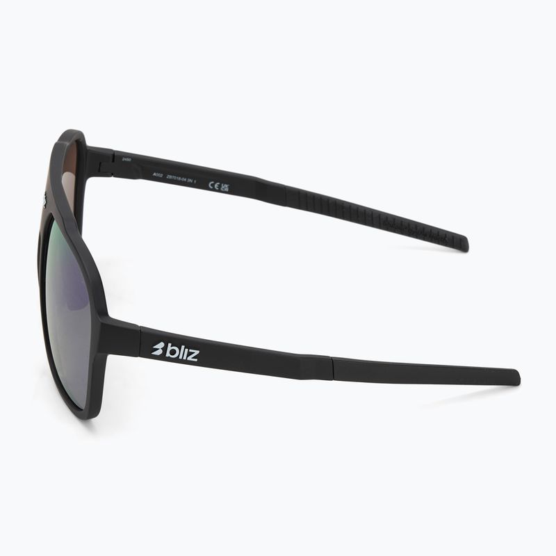 Bliz A002 matte schwarz/braun lila multi Sonnenbrille 3
